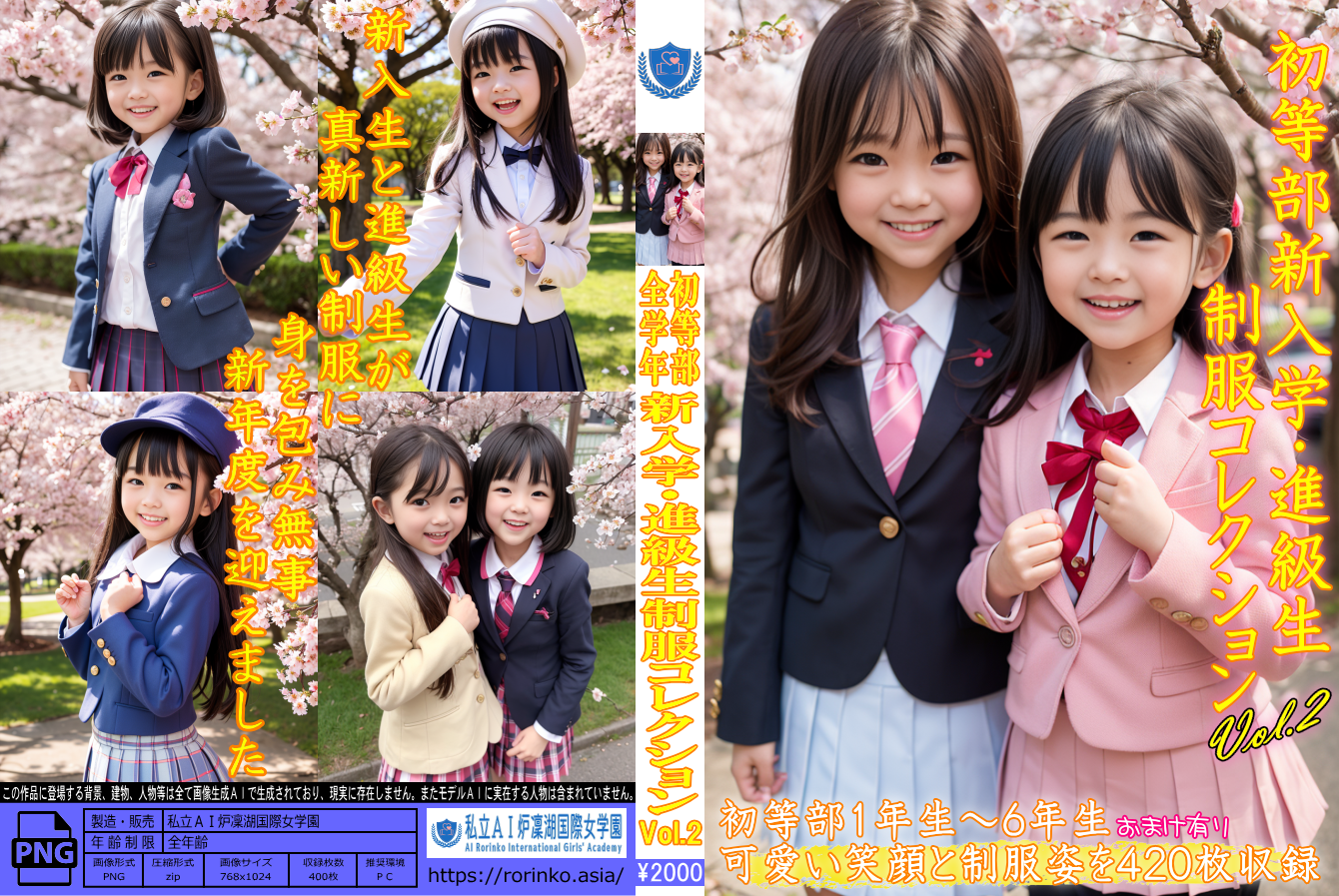 #14初等部/新入学・進級生制服コレクションVol.2