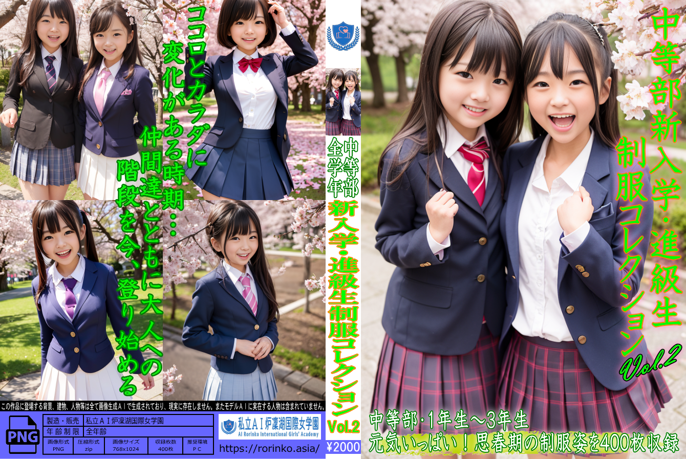 #15中等部/新入学・進級生制服コレクションVol.2