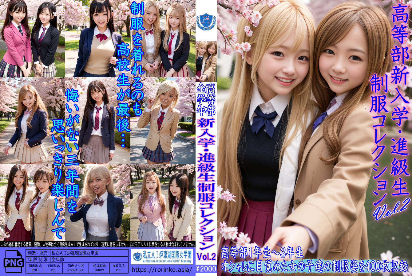 #16高等部/新入学・進級生制服コレクションVol.2